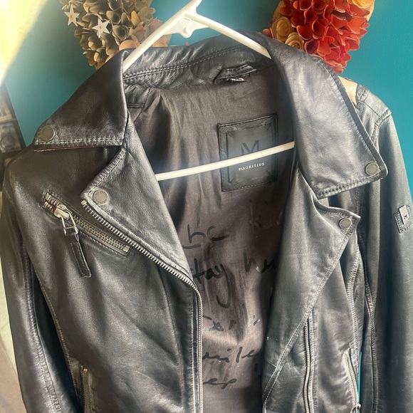 Mauritius Star Leather Jacket - Picture 1 of 3